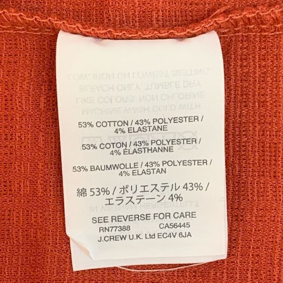 MADEWELL women’s jacquard cross back tie knit Verse top sz XS - Picture 6 of 10